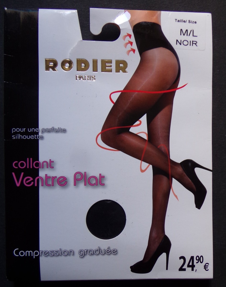 Collant Vintage Le Bourget Voilance - Fusain 70D - Taille 1 - Neuf Avec étiquettes