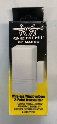 Napco Gemini GEM-TRANS2 Wireless Window Door Security Transmitter 