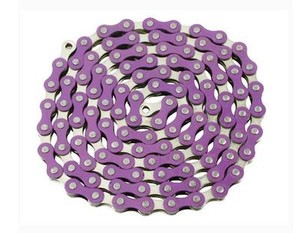 NEW YBN Single Speed Bicycle Bike Chain MK747 Fixie Track BMX MTB Cycling Purple