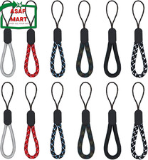 Finger Lanyard,12 Pcs Short Wrist Lanyard 4.72Inch Small Lanyard for Keys,Usb Fl