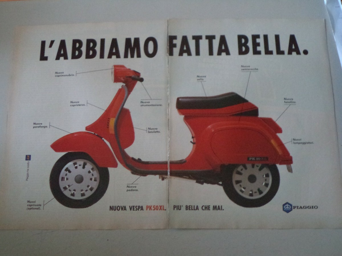 Vespa 50cc Piaggio Vespa Pk 50 S Vespa 50cc Vespa 50 V 1990 Valore