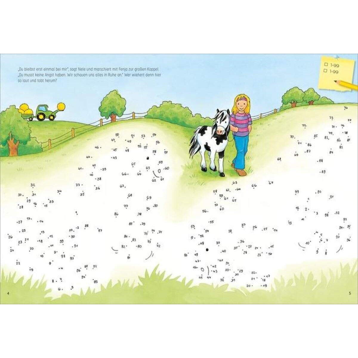 Thumbnail - Tessloff Von Punkt Zu Punkt. Ponyhof