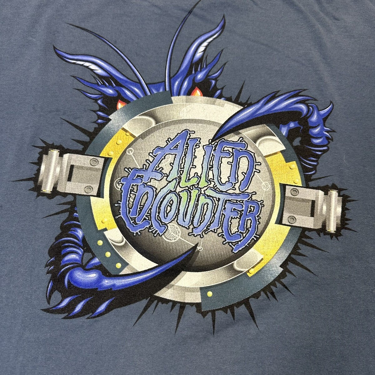 Vintage 90s Disney Alien Encounter Promo T-Shirt Adult Size 2XL