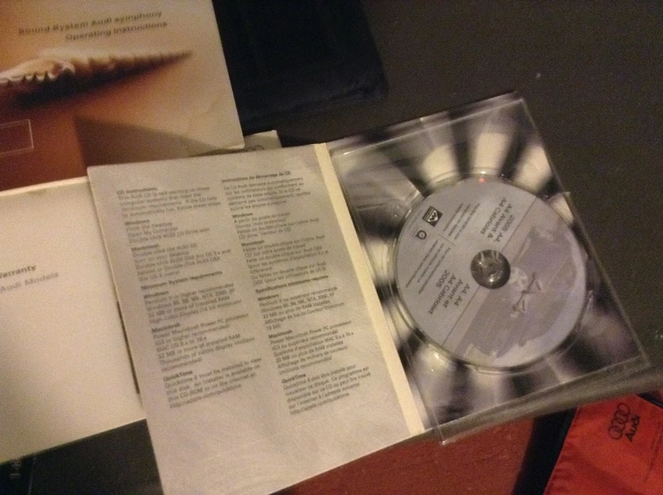 2005 Audi A4 Owners Maunal  - Image 3 of 3