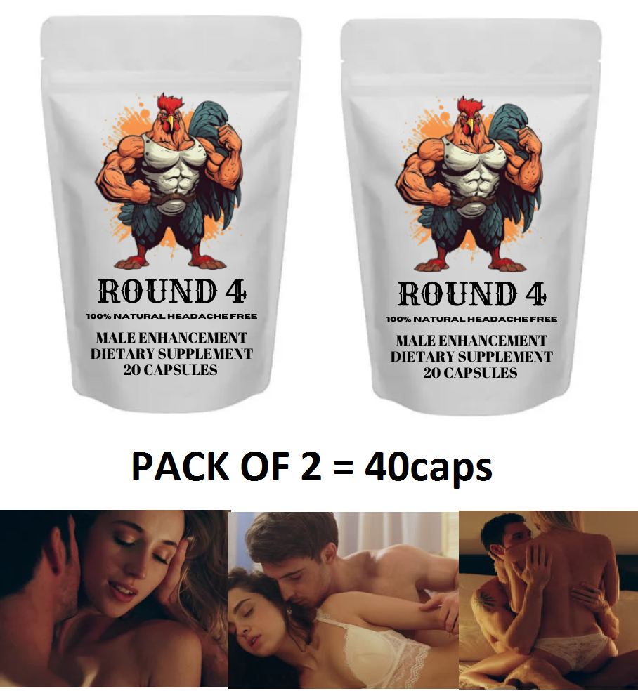 Herbal Male Performance Enhancement for Men's Power Stay Hard 20 Capsule 2pack