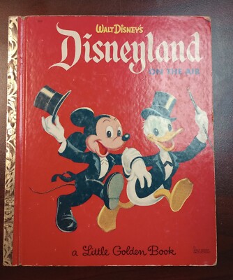 Vintage 1955 Walt Disney's Disneyland On The Air Vintage Little
