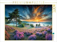 Calvendo Puzzle LüNeburg Heath | 1000 Pieces, Finished Size 25.2 × 18.9 In (64 ×