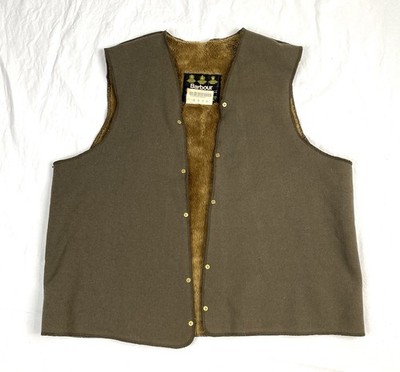 Vintage Barbour A297 Warm Pile Lining C48/122cm, XXL, Innenfutter für Wachsjacke