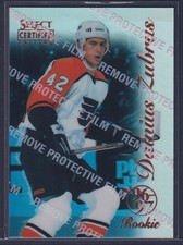 DAINIUS ZUBRUS - 1996 Pinnacle Select Certified MIRROR Blue w/ Coating #120