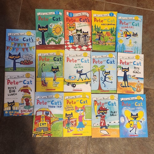 Pete The Cat I Can Read Phonics Phonics Kids Books Lot Of 14 EBay Pete the cat i can read phonics phonics kids books lot of 14 ebay