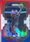 2021 Panini Prizm Basketball Prizms Red White Blue Kyle Lowry #31