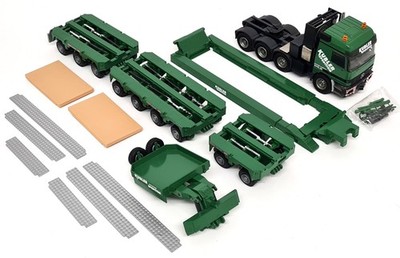 Conrad 1/50 Mercedes Titan Schererle Nooteboom Modul Anhänger Kübler Spedition