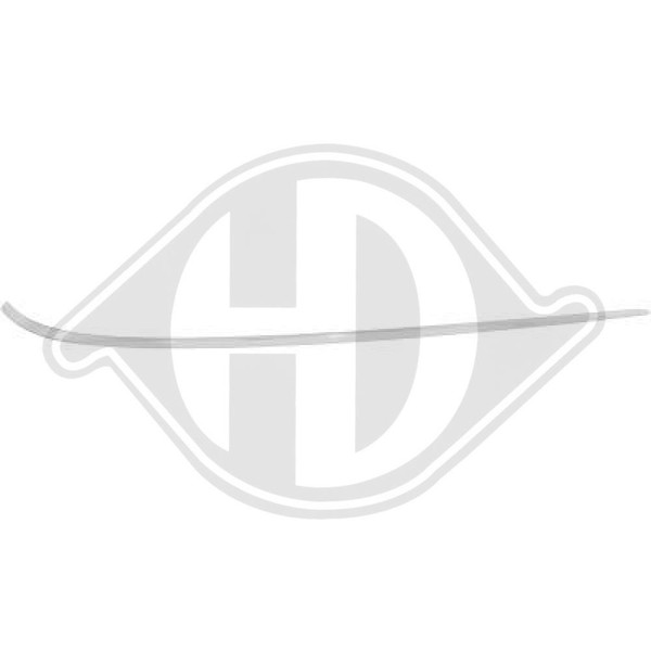 ZUB00045 Zier-/Schutzleiste, StoßFäNger Hinten Rechts FüR MERCEDES-BENZ E-CLASS-image