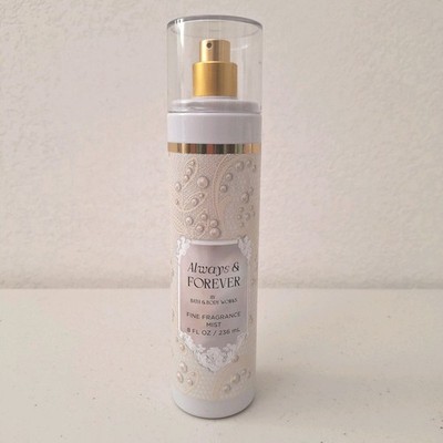 RARE Bath & Body Works ALWAYS & FOREVER Fine Fragrance Mist 8oz. NEW