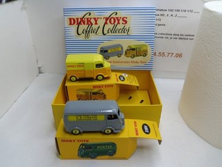 DINKY TOYS REEDITION ATLAS COFFRET ANNIVERSAIRE