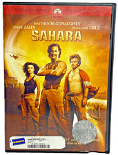 Sahara DVD 2005 Widescreen NTSC 1 Original Blockbuster Case 34181