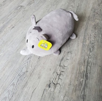 NWT Plush Rhino safari toy soft cuddly BUN BUN! stacking plush