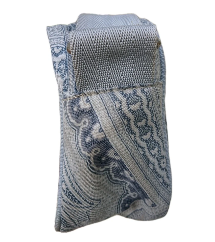 ETRO DESIGNER NYLON CANVAS PAISLEY CROSSBODY MESSENGER BAG USED RRP £335 - Image 4 of 4