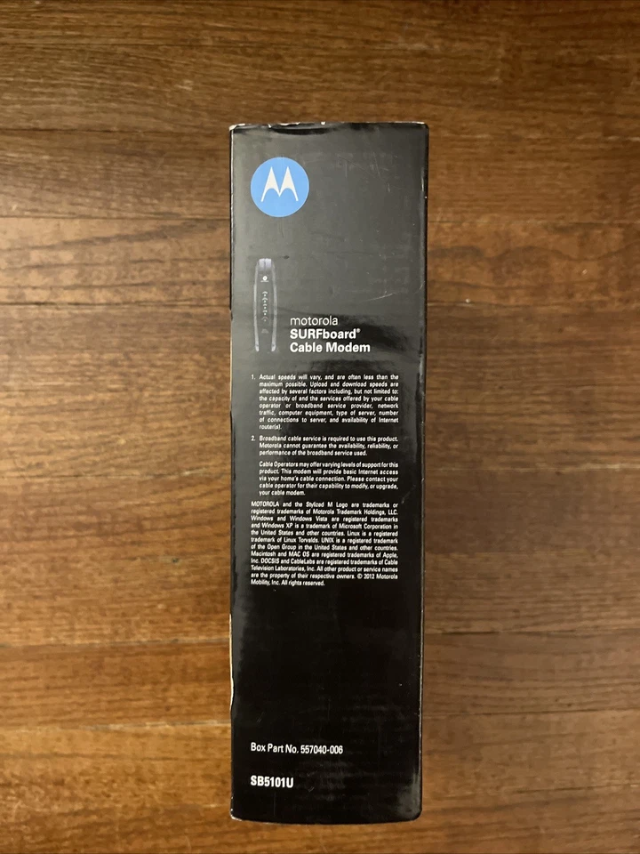 New SB5101U Motorola SURFboard Cable Modem High Speed Internet - Image 4 of 4