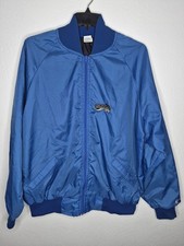 Vintage Cliff Keen Referee Jacket Mens Size XL Made in USA Blue Coach 29x30