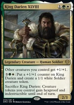 Magic/MTG King Darien XLVIII DMU-204 Rare Englisch NM