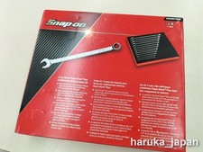 Snap-on Soexm01fmbr 13pc Metric Combination Wrench Set Used Snap-on Soexm01fmbr 13pc Metric Combination Wrench Set Used