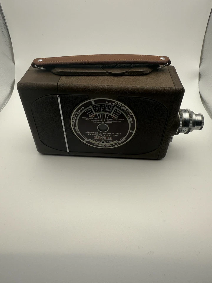 Cámara de película Bell & Howell Filmo vintage carga automática 16 mm modelo 70 limpia Foto 2 de 4