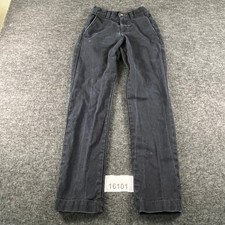 American Apparel Work Pant Mens 26 Black Excellent Cotton Canvas Made in USA