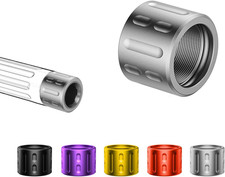 Thread Protector 1/2X28 Aluminum 3 Color Silver 