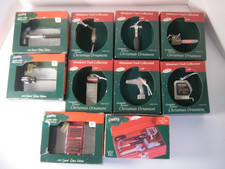 1998 Craftsman Tools Pewter Ornaments Set of ...