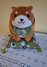Shiba Inu Dog Plush Stuffed Doll Japan missing 1 tassel see pictures