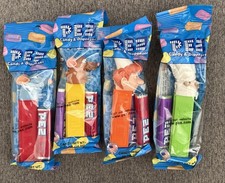 DISNEY'S RATATOUILLE 4 SEALED PEZ CANDY & DISPENSERS ~ FREE SHIPPING!