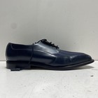 Giorgio Brutini Private Collection Navy Blue Fabric Leather Square Toe Size 11M — photo 3