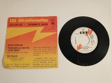 Galaxy 42 / Dynamite Band Star Wars Disco Version CBS Blitzinformation 7" 1977