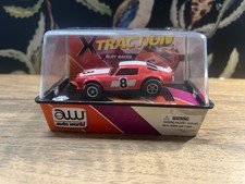 2007 Auto World '71 Red Racing Camaro Red/White 8 XTRACTION HO Slot Car