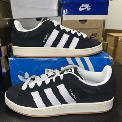 Size 11 - Adidas Originals Campus 00's Black White HQ8708