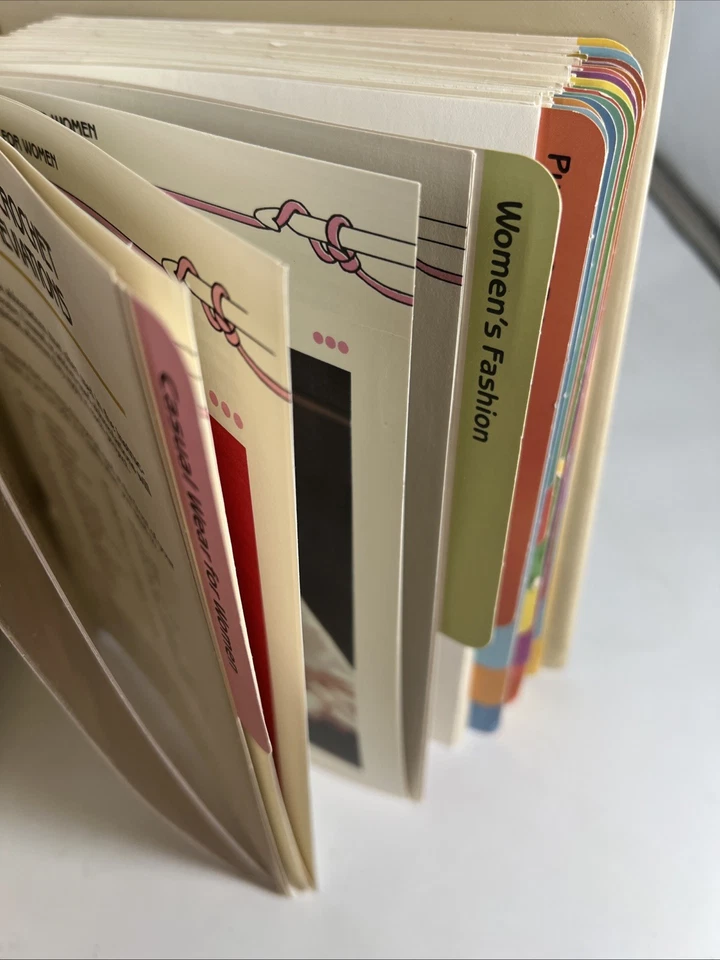 Vintage Quick 'N Easy Crocheting How To Book Crafts Instructions Binder 1985 - Image 4 of 4