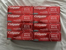 Pack Of 8 Colgate optic white stain fighter French Mint Gel 4.2 Oz EXP 08/2027+ 0.83 per gallon