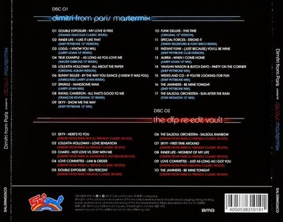 VARIOUS ARTISTS DIMITRI FROM PARIS PRESENTS SALSOUL MASTERMIX NEW CD