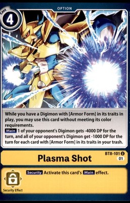 Digimon - Plasma Shot BT8-101 U - Normal - New Awakening