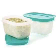 Tupperware Eiskristall 2x 170 ml Gefrierbehälter Gefrierdose einfrieren Kräuter