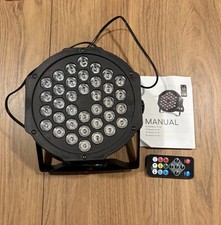 36LED RGB PAR Can Stage Light DMX Beam DJ Disco Party Bar Lights Remote