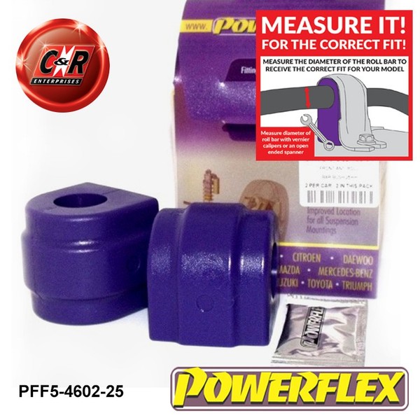 PFF5-4602-25 Powerflex Road Stabilisator Vorne Buchsen 25Mm-image