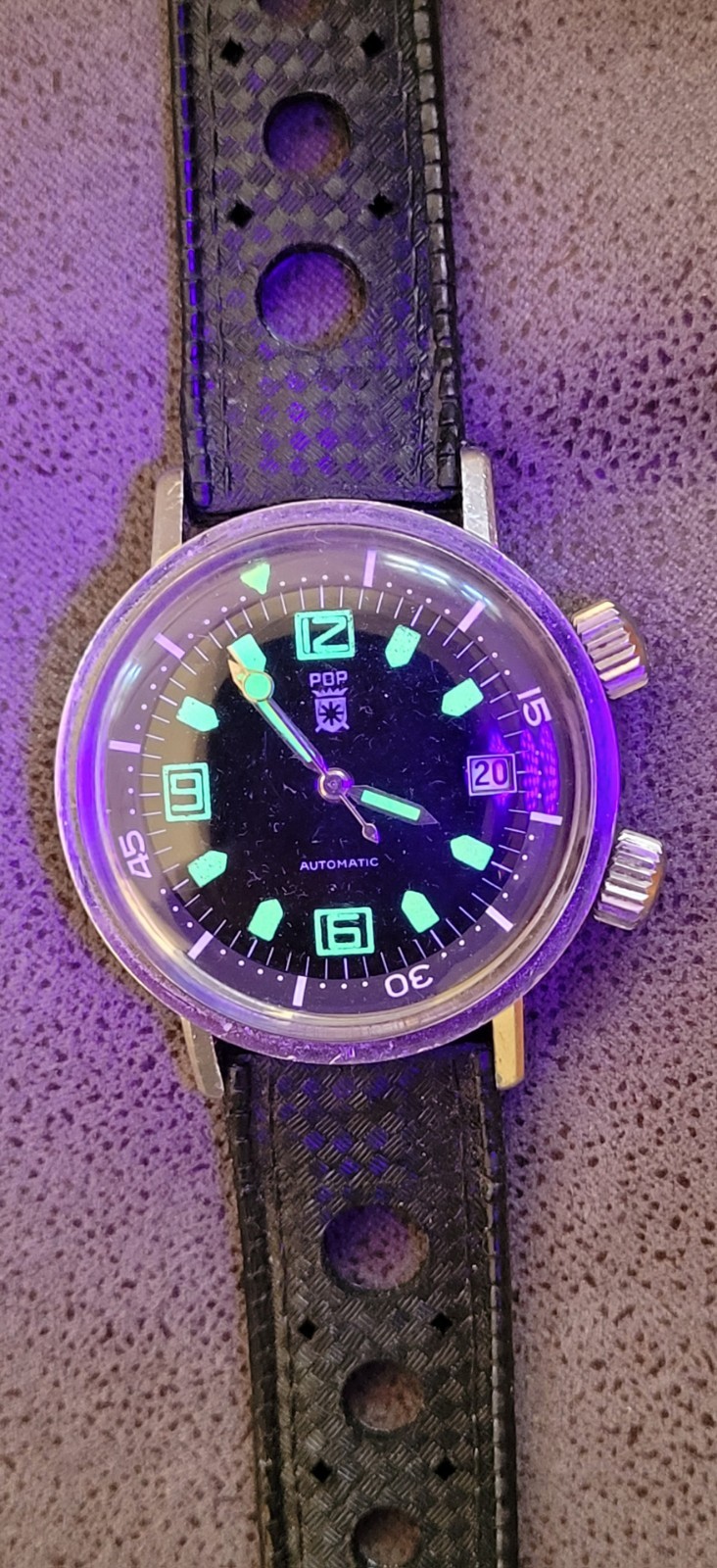 Vintage Super Compressor POP Automatic Watch - image 8