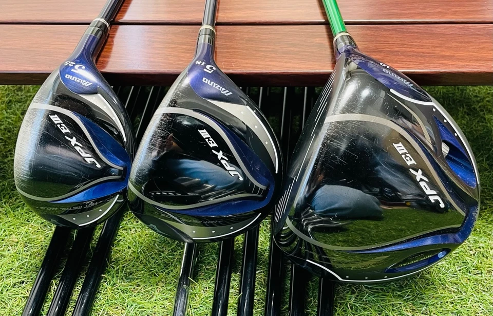 Mizuno Fullset JPX E3 1w5w5hy EURUS NX Iron 5-9PGS 12Pics SR R Flex Golf Club RH - Image 2 of 4