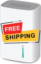 Deshumidificador pequeño para el hogar - Mini deshumidificador silencioso de 900