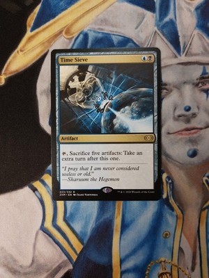 Time Sieve MTG Double Masters Rare Multi-Color Artifact Near-Mint x1