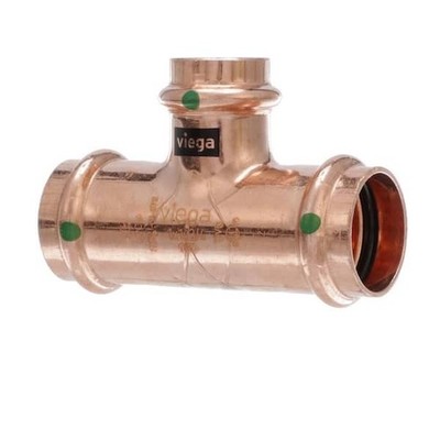 Viega ProPress 1 in. Press Copper Tee (Set of 5) 77285