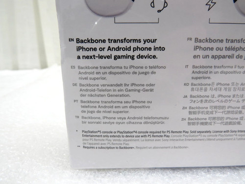 Backbone One PlayStation Edition 2nd Generation USB-C Mobile Gaming Controller - Picture 4 of 8