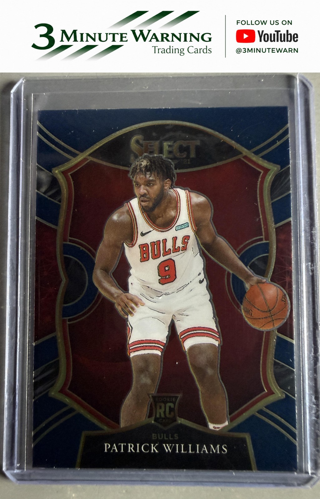 2020-21 Panini Select #64 Patrick Williams Blue
